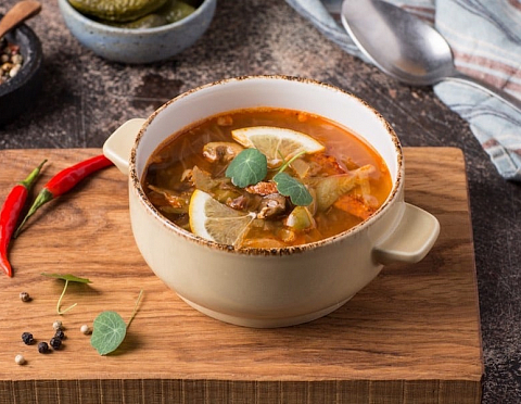 Солянка мясная заказать на доставку в Бутово - Италония